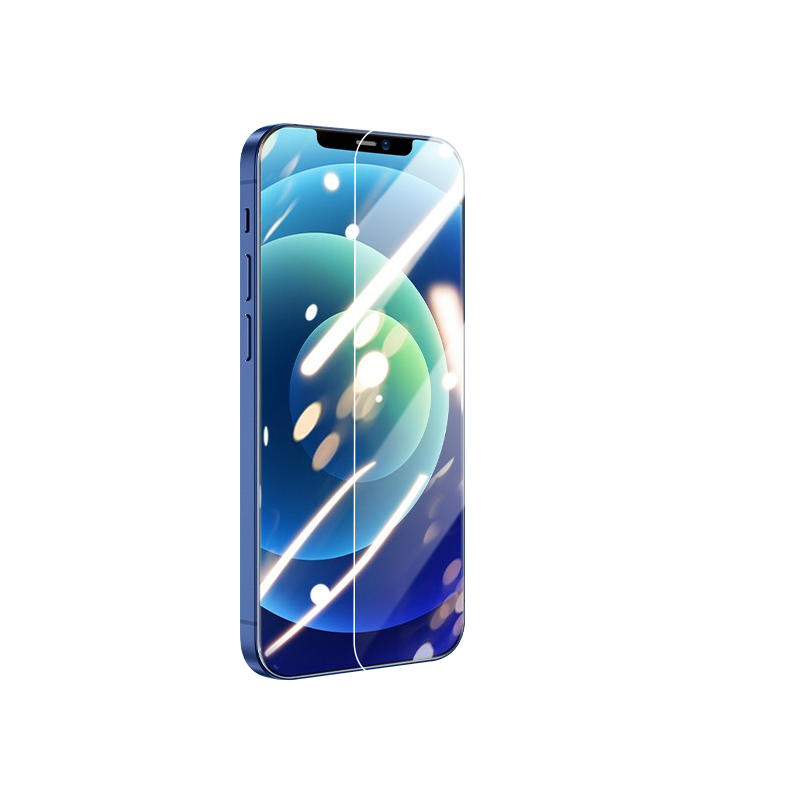 觅铂(Milpro)【贴坏包赔2片装】苹果12/12 Pro钢化膜 iPhone12/12 Pro钢化膜 6.1英寸高清全屏覆盖玻璃防指纹