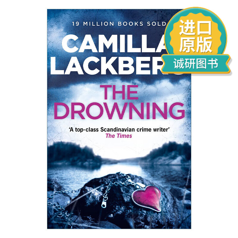 英文原版小说 the drowning 小美人鱼 瑞典推理小说女王卡米拉·拉克
