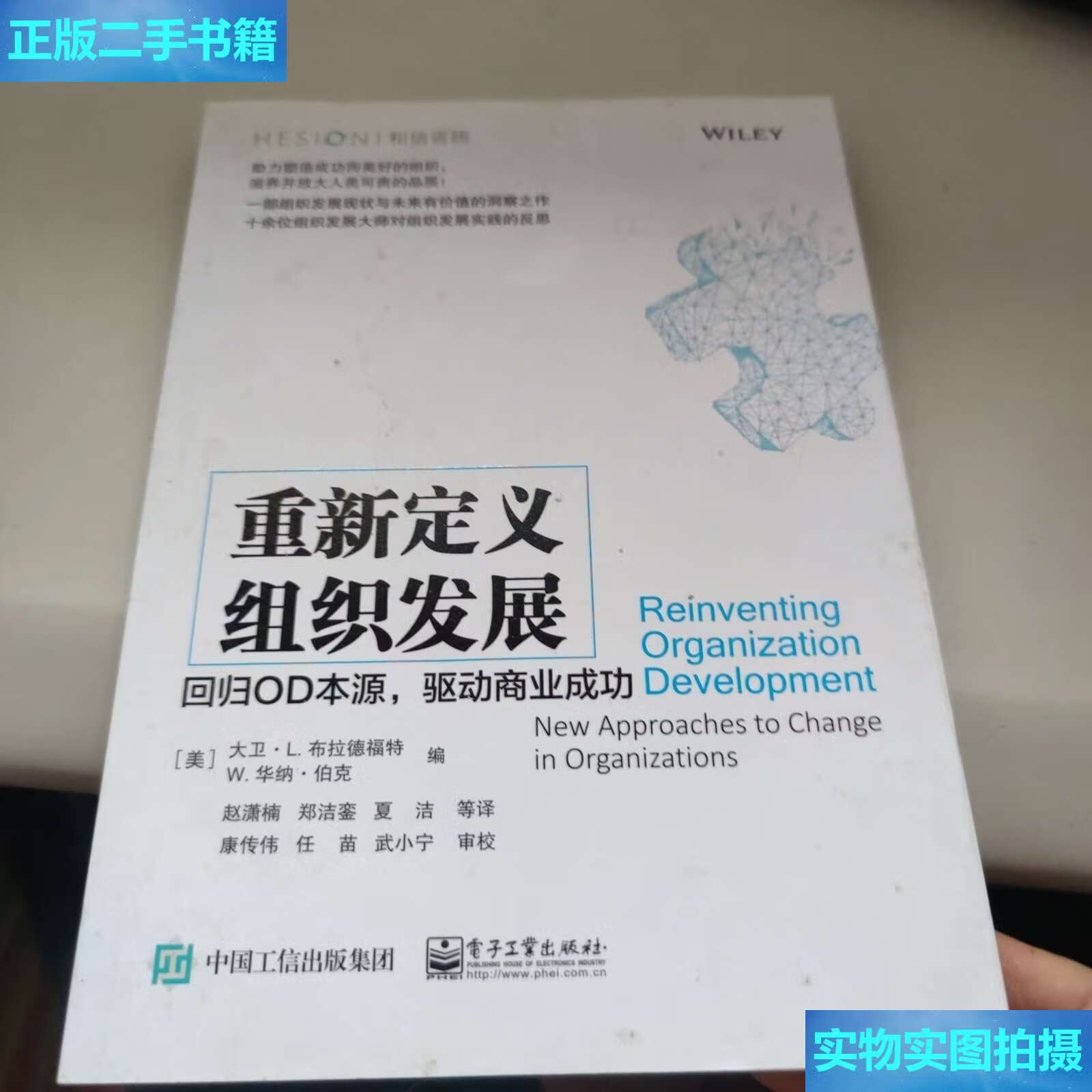 【二手9成新】重新定义组织发展:回归od本源,驱动商业成功 /david l.