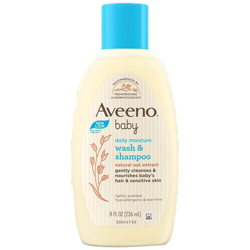 艾惟諾（Aveeno）韓國進口兒童洗發(fā)水沐浴露二合一艾維諾嬰兒洗護沐浴 236ml【28年2月】