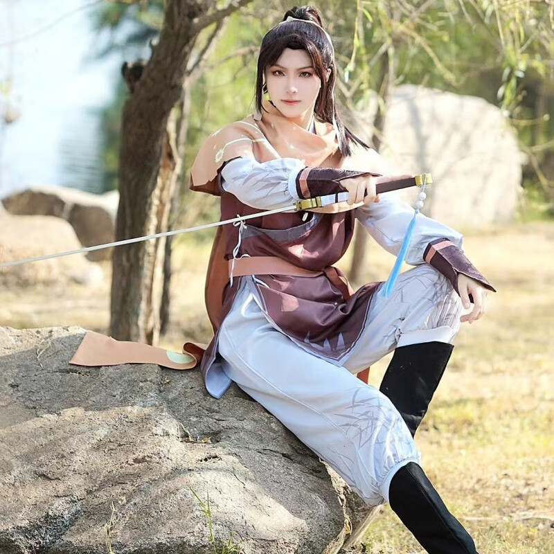 玩家小将王者荣耀李逍遥cos服cosplay新皮肤蝶恋仙剑联动游戏男女 曜