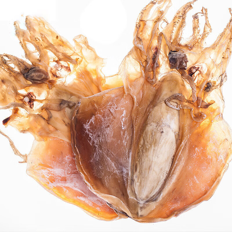 不吃小鱼 墨鱼干墨鱼嘴目鱼干乌贼干海味水产干货 500g