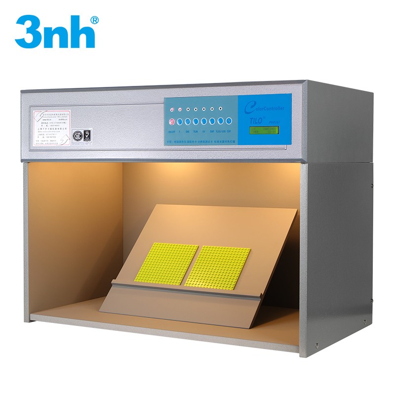 3nh TILO天友利D65国际标准光源箱P60-6 新材料检验检测纺织印染布匹色差比色对色灯箱