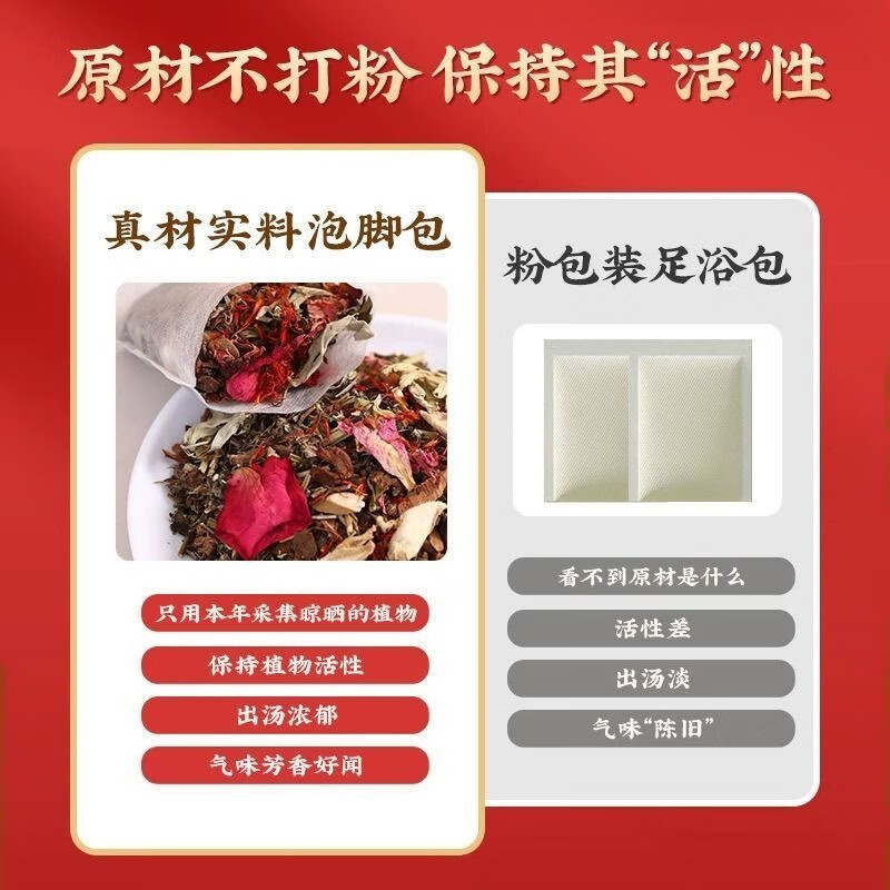 南京同仁堂二十四味泡脚包草本足浴包艾草泡脚药包泡澡男女足浴药包 28味泡脚包【1袋30包】
