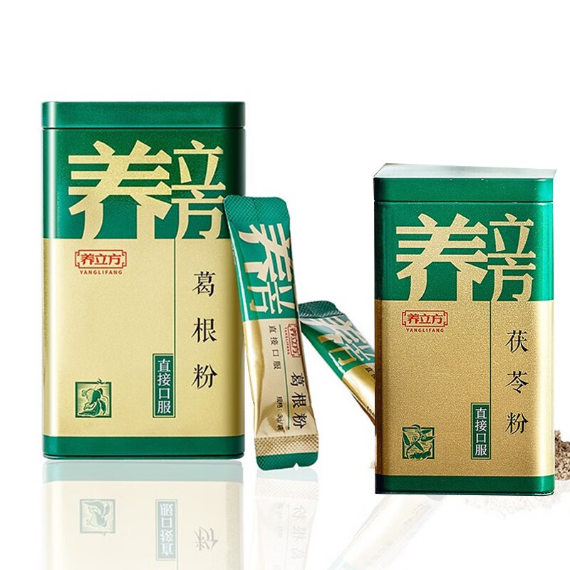 养立方葛根粉 3g*30袋 葛根粉 茯苓粉 各1罐 标准