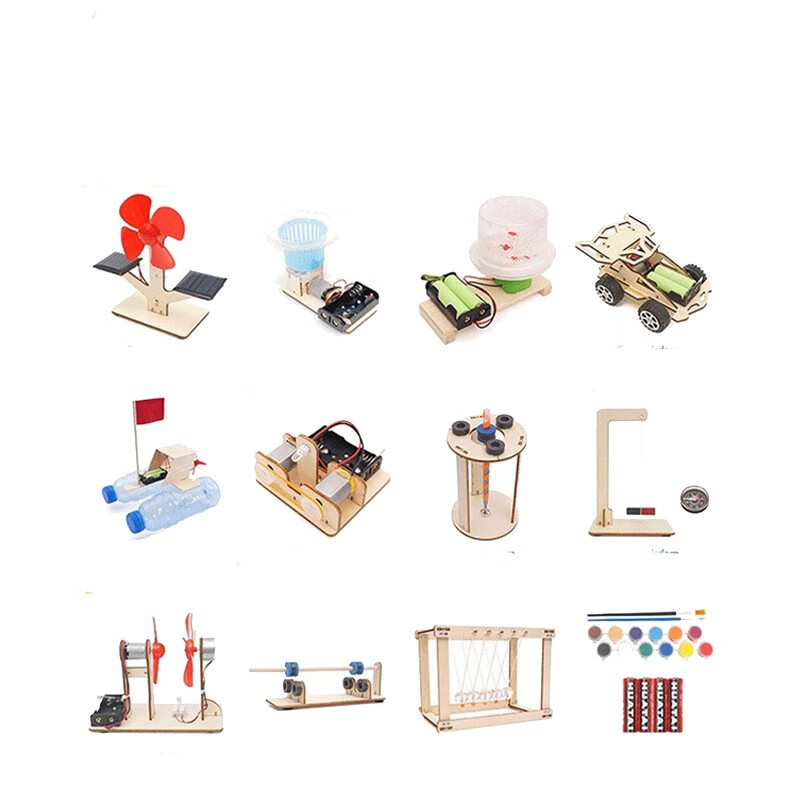 IMVE 儿童科技小制作模型DIY steam手工拼装套装小实验中小学生小发明 作业比赛 三年级小制作套装高性价比高么？