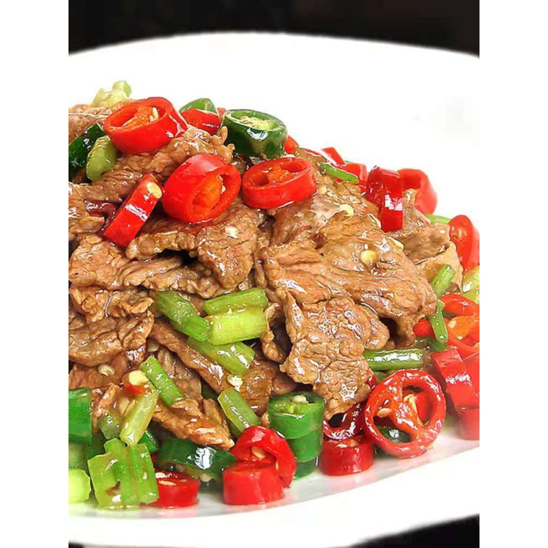 聪厨小炒黄牛肉225g酒店餐厅干锅小炒湘菜饭店特色菜