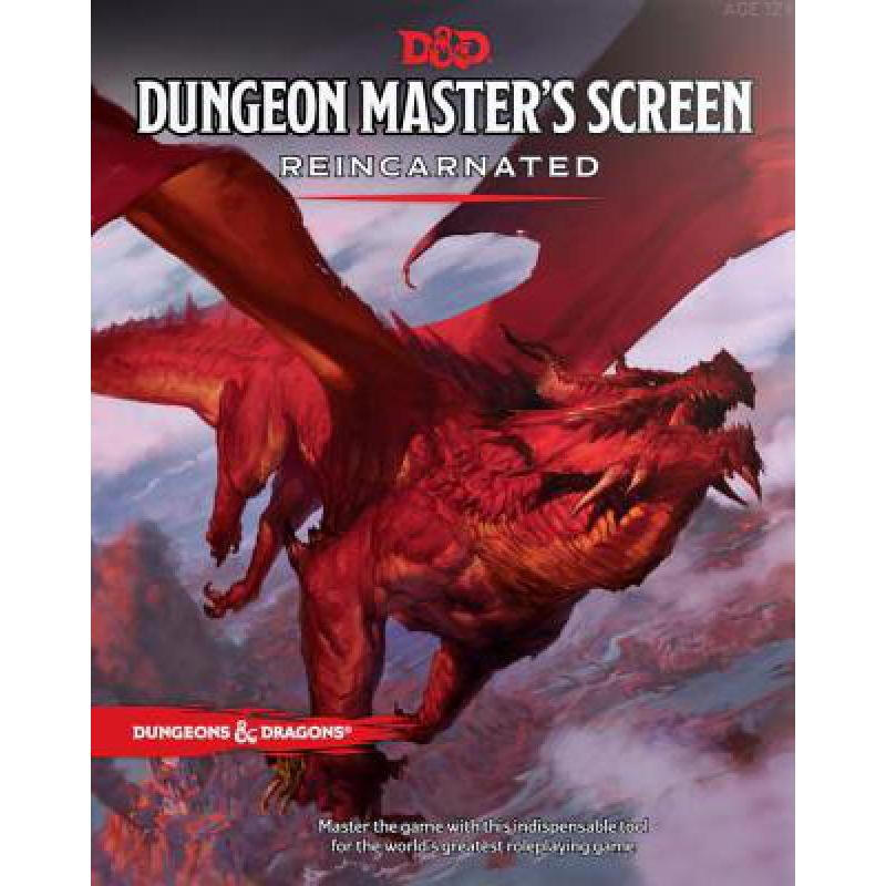 dungeon master's screen reincarnated 英文原版 wizards rpg