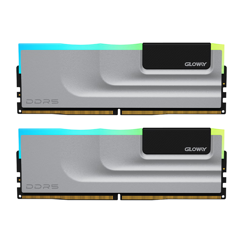 GLOWAY 光威 32GB(16GBx2)套装 DDR5 6600 台式机内存条 神武RGB系列 海力士A-die颗粒 CL34