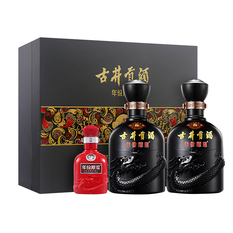古井贡年份原浆古8礼盒 50度浓香型白酒 纯粮酒500ml*2瓶宴请送礼礼盒装 50度 500mL 2瓶，478元—— 慢慢买全网折扣