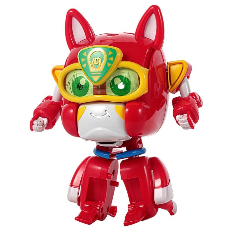 冒险小狗帮全套 三宝冒险小狗帮玩具大号儿童变形机器人全套狗狗多杰