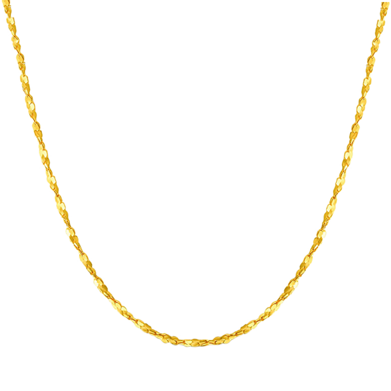 菜百首飾 黃金項鏈 足金滿(mǎn)天星黃金項鏈 計價(jià) 約3.60克約45厘米