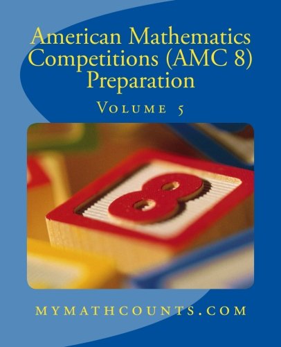 英文原版 美国数学竞赛 (amc 8) 备考5 american mathematics compe