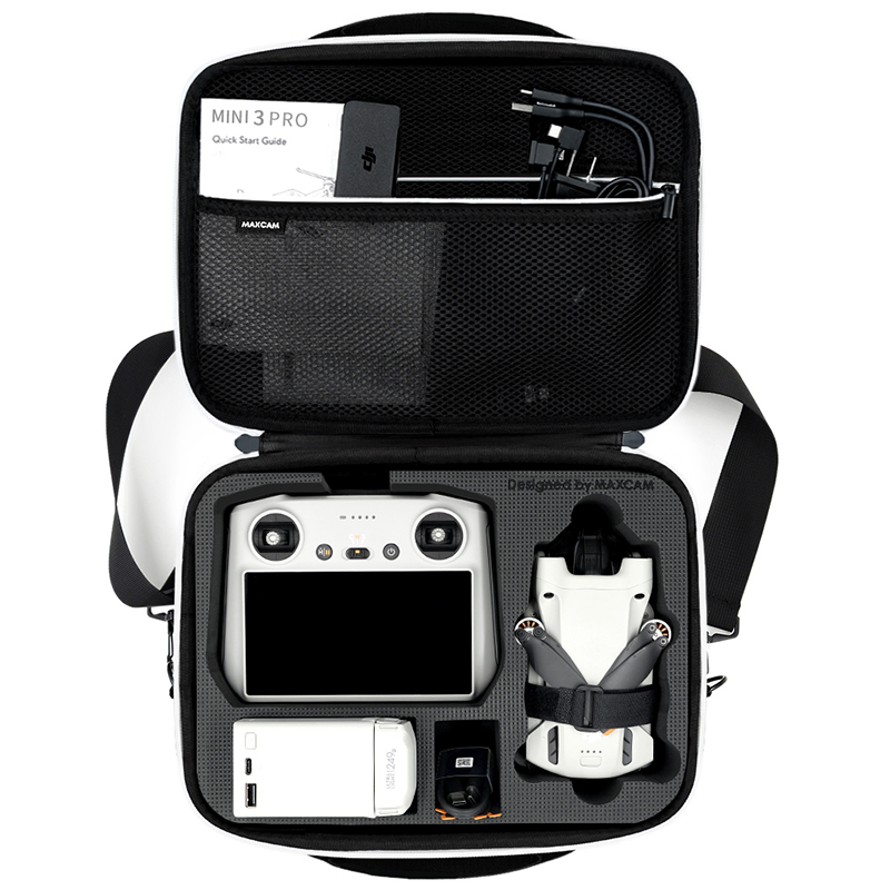 麦思卡姆（MAXCAM）适用于大疆DJI Mini 3 Pro收纳包单肩背包便携旅行包安全保护箱盒配件硬壳抗压摔防溅水高性价比高么？