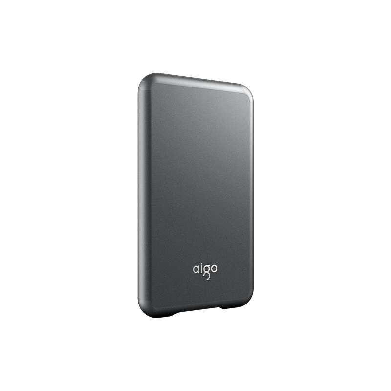 aigo 爱国者 S7 USB 3.1 Gen2 移动固态硬盘 Type-C 2TB 太空灰