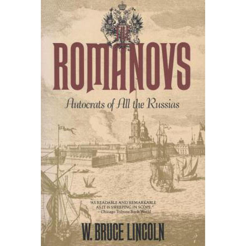 预订 the romanovs: autocrats of all the russians 英文原版 历史