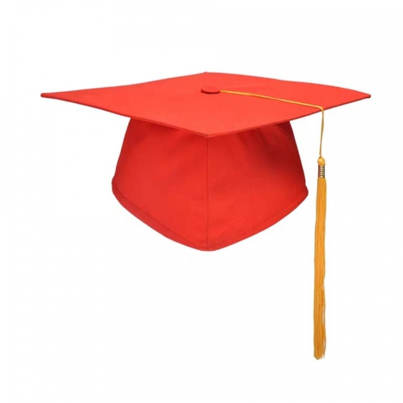 十八岁礼帽 学士帽毕业典礼帽学位帽博士帽流苏帽学生硕wn 博士帽塑料