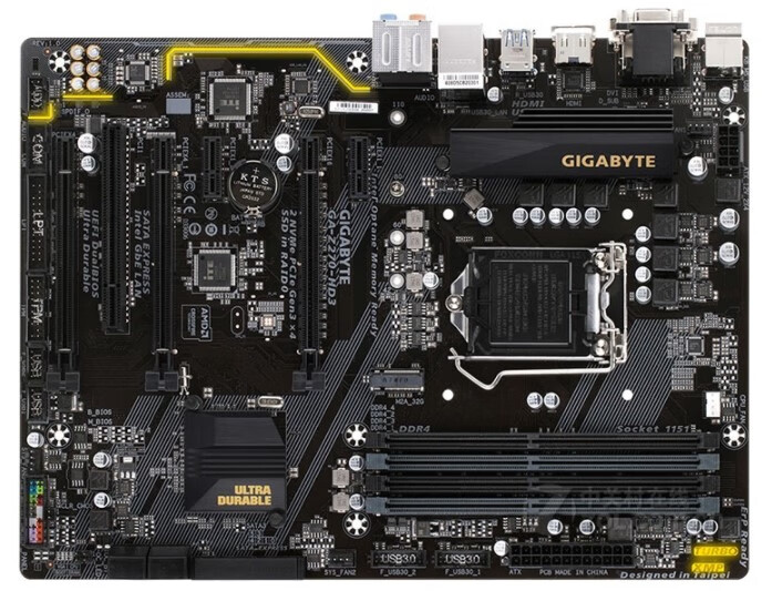 gigabyte/技嘉z270-hd3 z270豪华主板 1151针 ddr4 支持6代7代cpu