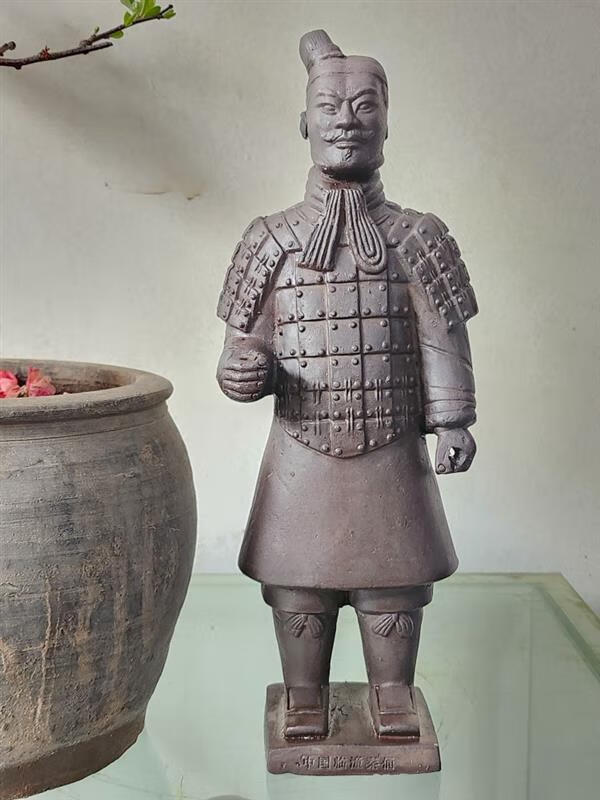 兵马俑摆件27cm60cm工艺品西安秦俑厂价出售旅游纪 27c侎武士俑