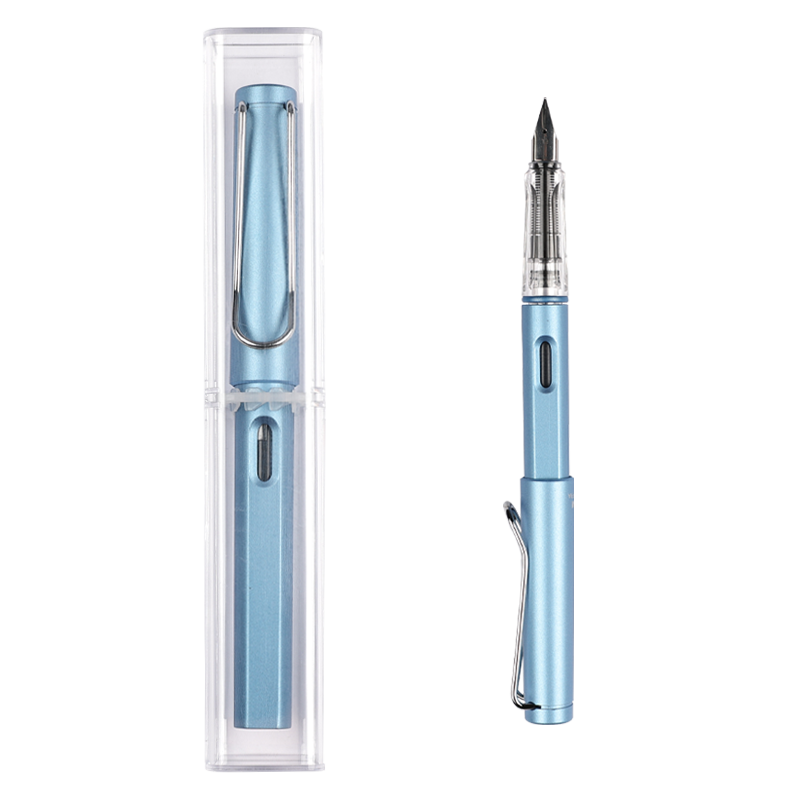 M&G 晨光 钢笔 AFPY522325 珠光蓝 EF尖 单支装