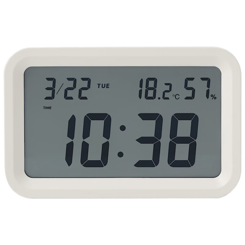 ��ӡ��Ʒ��MUJI�������� �� ��ɫ 125*80*36mm ����ʱ�Ӽ��õ���ʱ��