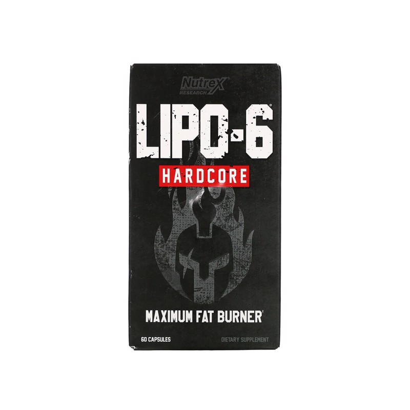 nutrex research lipo-6 hardcore 60 粒胶囊