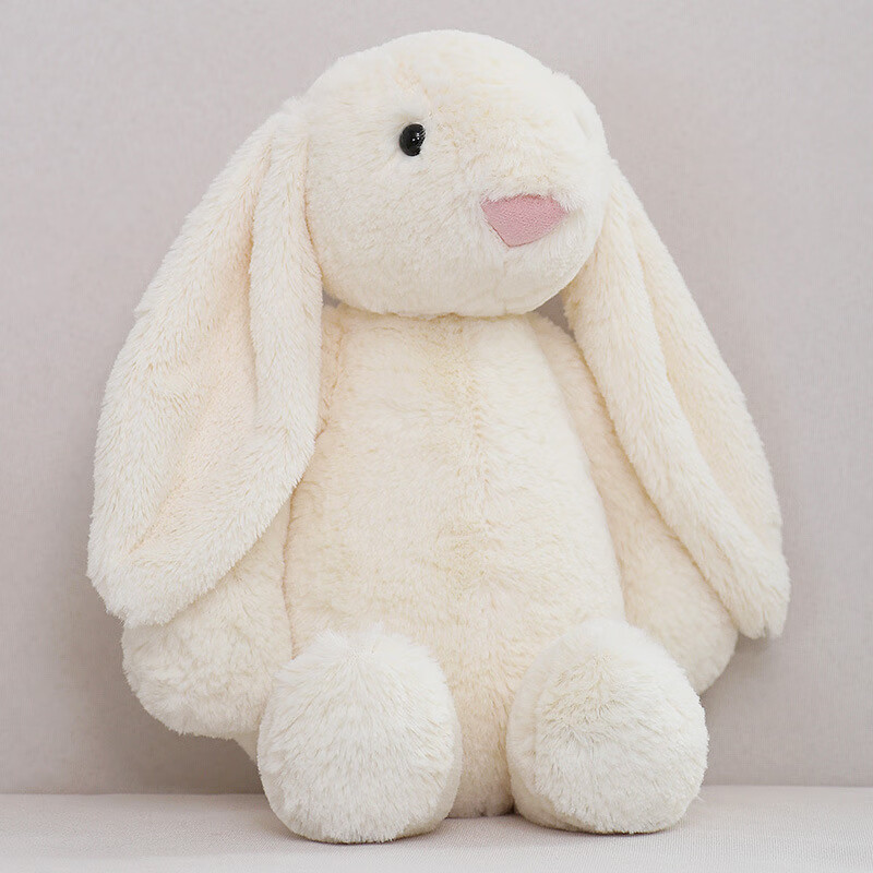 Disney可爱垂耳兔玩偶小兔子公仔毛绒玩具软萌邦德兔布娃娃新年礼物 邦妮兔A-奶白 25