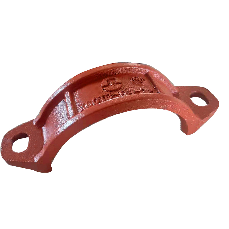 消防沟槽机械三通半片下片丝接s机三后背半边配件沟槽管件卡箍 76