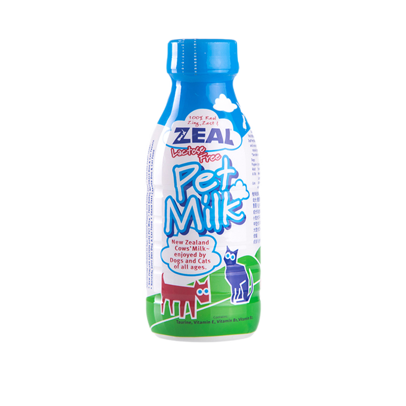 真致 zeal宠物牛奶 狗狗猫咪用鲜牛奶/鲜牛乳 新西兰进口 鲜牛乳380ml