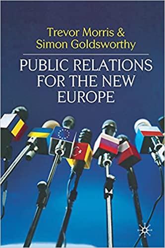 预订 public relations for the new europe