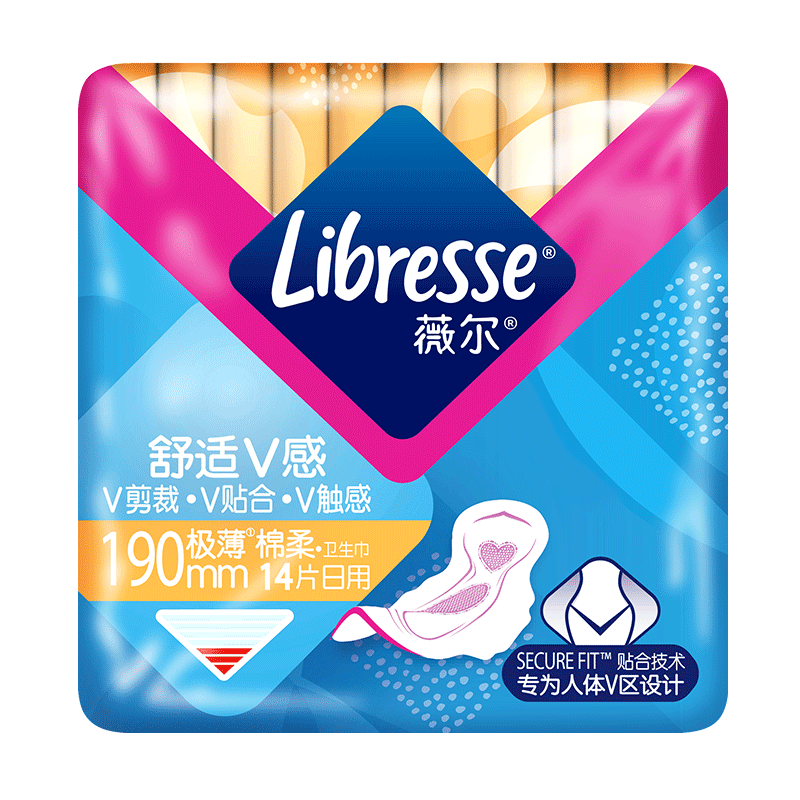 【Libresse薇尔】迷你卫生巾价格走势查询，优质棉柔，舒适V感|卫生巾价格曲线查询