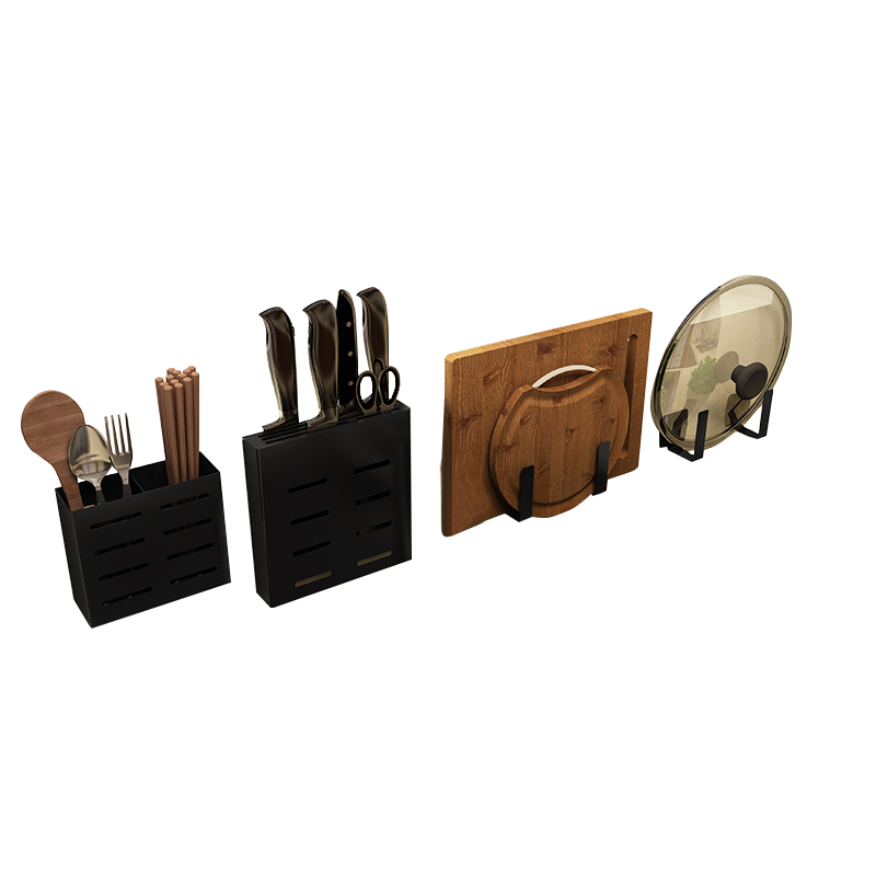 优勤 YOUQIN 厨房置物架免打孔壁挂式家用调味料用品大全刀架挂架多功能收纳架