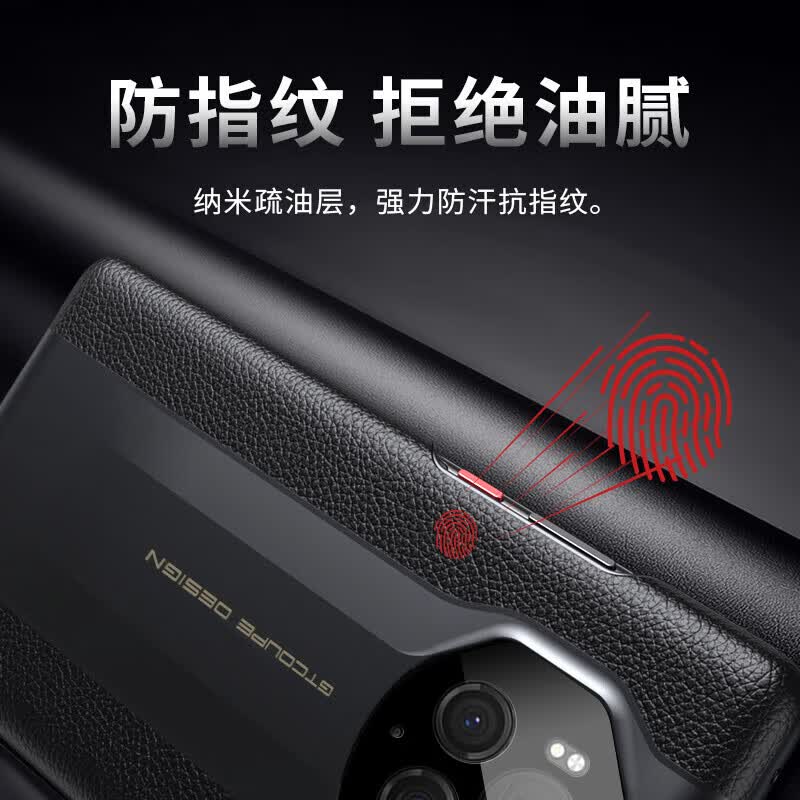 凯彩【精孔镜头全包】适用荣耀magic6手机壳magic6pro轻薄荔枝纹真皮手感简约轻奢商务全包防摔保护套 荣耀Magic6 Pro-玄黑色