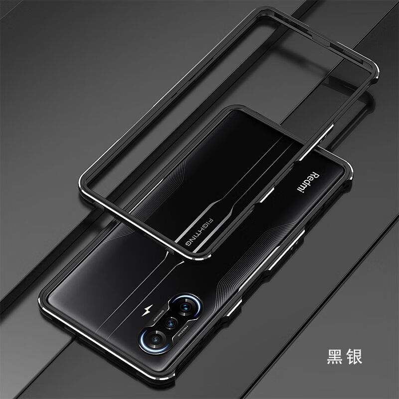 精纲盾红米k40游戏增强版手机壳金属边框式防摔男k40增强版散热外壳