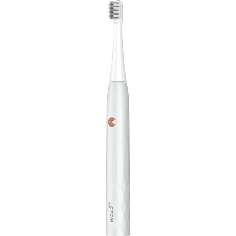 沃乐小米有品软毛电动牙刷声波多种洁齿模式调节自动牙刷 学生礼物充电式 灰色