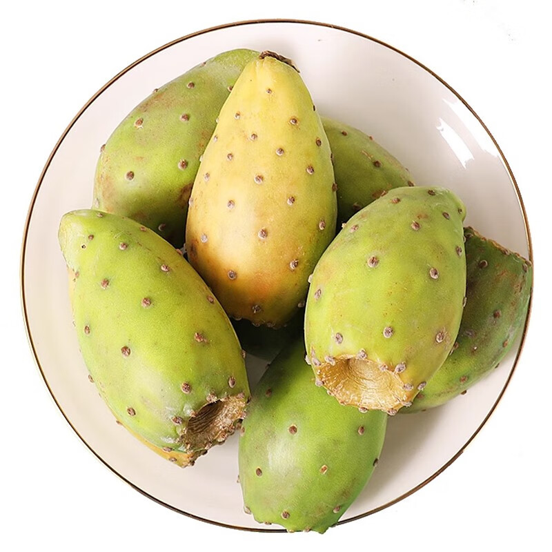食用仙人掌果实白肉2-5斤可选四川仙人掌食用仙桃绿心仙人果梨果 2000