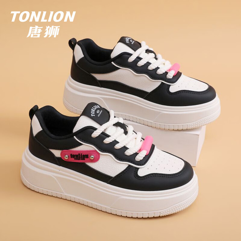 ���ڲ�������ʨŮЬ2024���ﶬ�¿��װٴ�����ʱ�������˶�ЬŮ��͸������Ь �׺�TS20234003 35