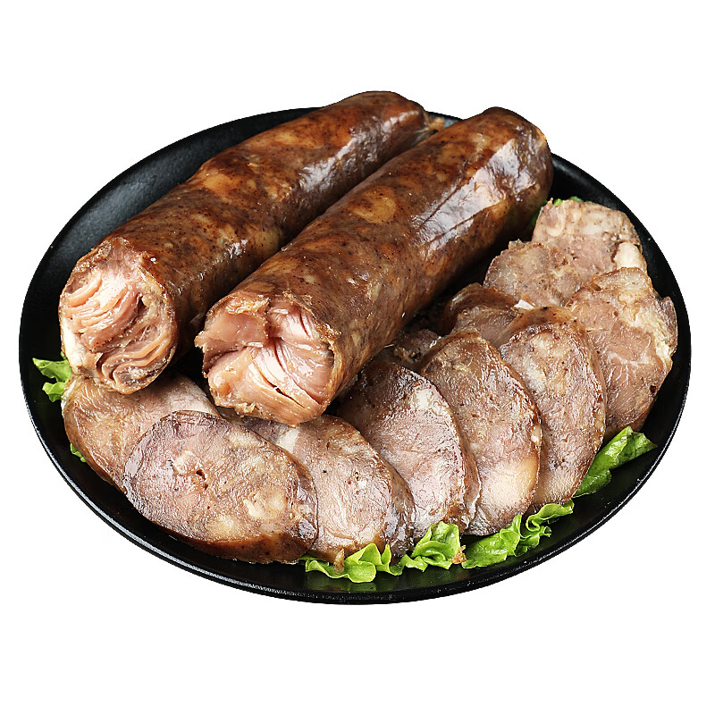 宛屿山东农家香肠莱芜手工自制腊肠风干肠正宗特产熏即食熟食年货