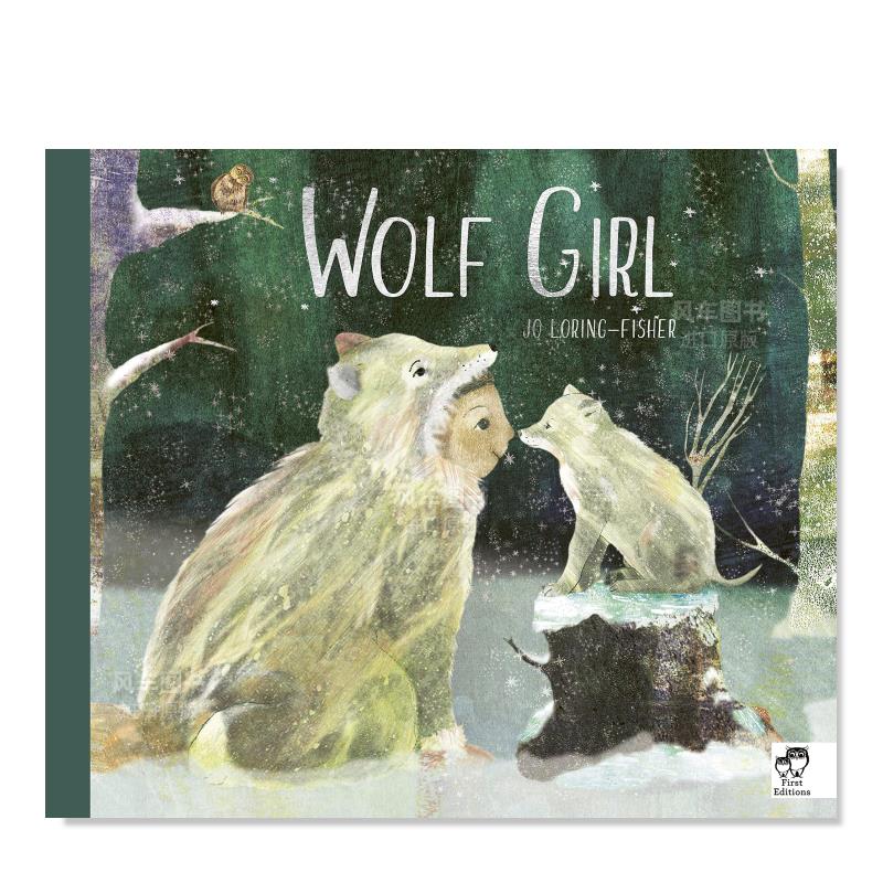 【现货】狼女孩wolf girl英文原版绘本画册进口图书书籍