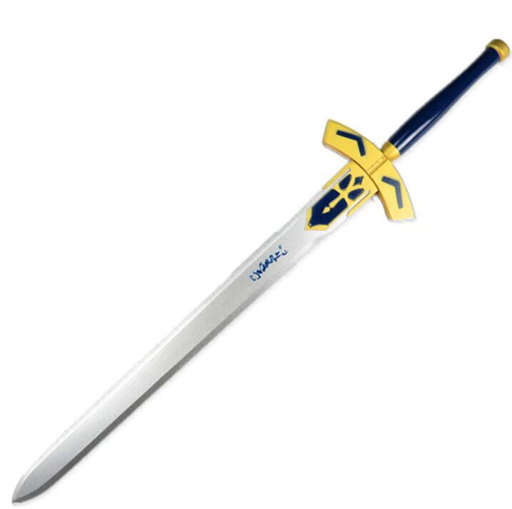 fate武器 cosplay动漫道具石中剑黑化saber吾王誓约胜利之剑木质