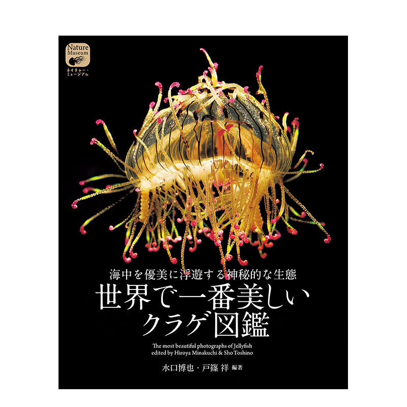 【预售】世界美丽水母图鉴:优美地漂浮在海里的神秘生物 世界で番美し