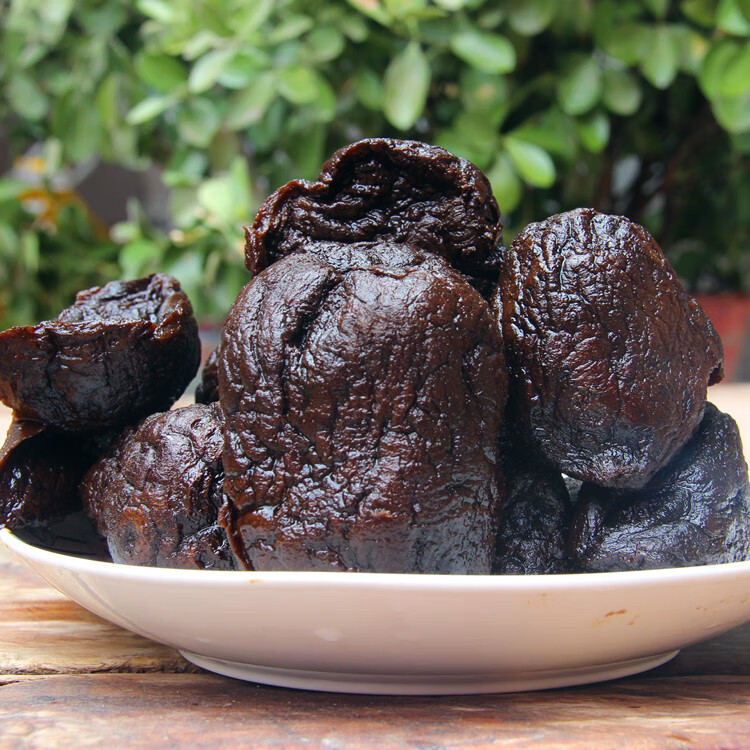 鲜有志山东特产老咸菜疙瘩熟酱菜黑咸菜腌制农家自制大缸咸菜丝500g