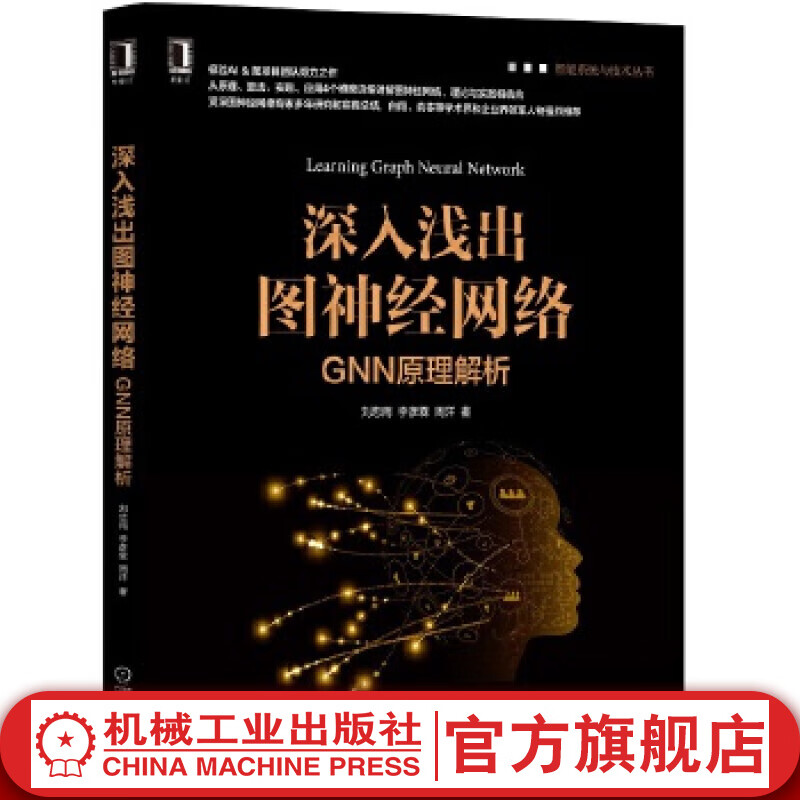 官网 深入浅出图神经网络:GNN原理解析 人工智能机器智能系统与技术丛书 神经网络基础与机器神经网络专家研究实践总结书籍