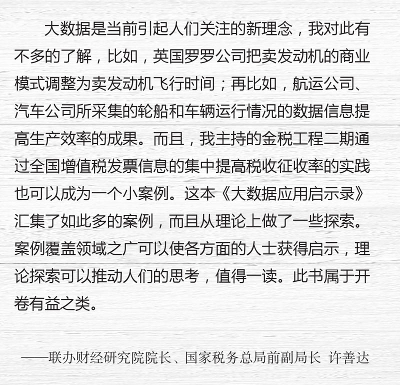 大数据应用启示录详情图