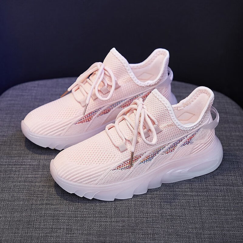 clenikeed品牌八爪鱼女鞋椰子鞋春秋季百搭运动鞋透气轻便跑步鞋潮流