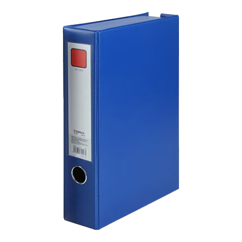 ���ģ�COMIX��68mmA4�ſ�ʽPVC�ļ��� �Ӻ񵵰���55mm��ֽ������Ʊ���Ծ����� 5ֻװ��ɫ EA1012-5