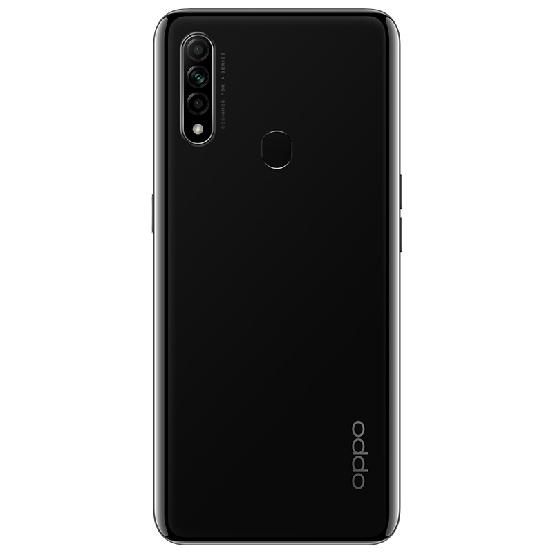 OPPO A8 多功能AI三摄 4230mAh大电池 6.5英寸水滴屏 美颜拍照智能手机 4GB+64GB 秘夜黑