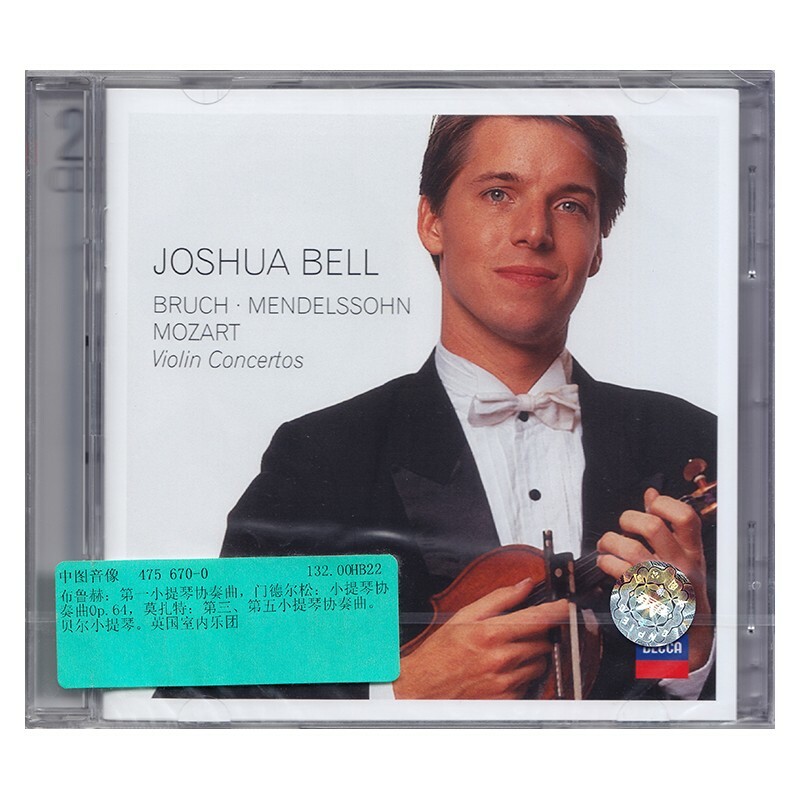 joshua bell 贝尔 小提琴作品集 2cd