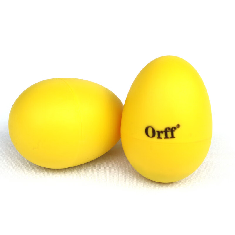 奥尔夫天地(orff world)儿童奥尔夫乐器彩色塑料沙蛋一对幼儿园音乐