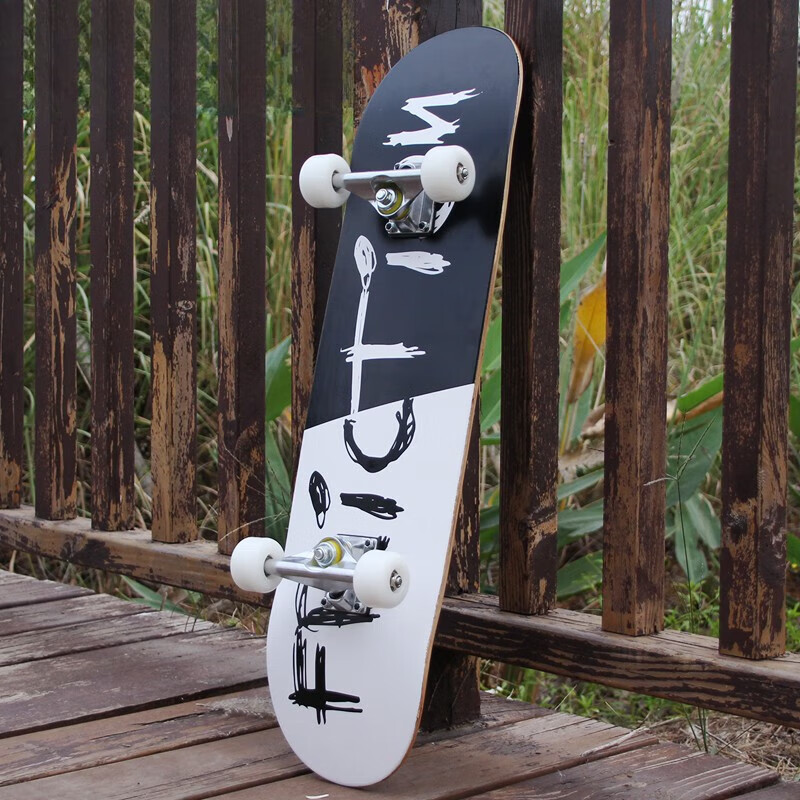 谷炼鹰滑板板 短板滑板短板板滑板板滑板四轮滑板初学者男孩女生刷街